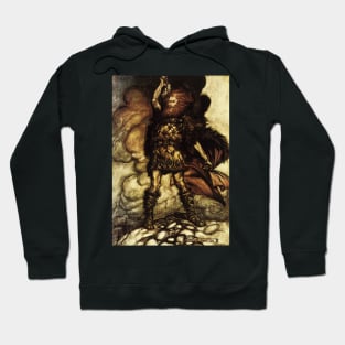 Thor, Arthur Rackham Hoodie